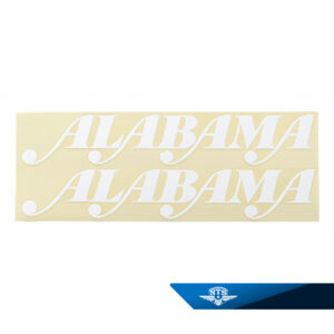 Bakskärmsdekaler Alabama